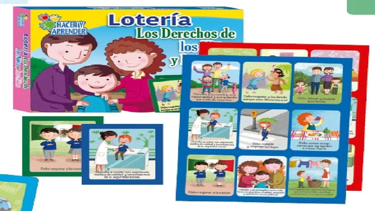 Lotería Derechos y Deberes de los Niños
